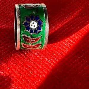 Just in- sterling silver hand crafted ring by EJ